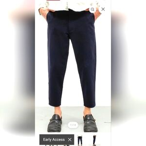 Steven Alan The Danver Pant Dark Navy Rip Stop Size Medium New!